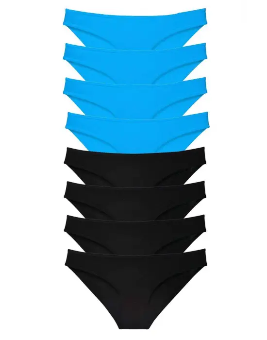 Modern Kadın Likralı Slip Seti