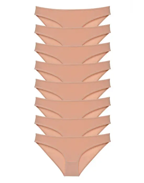 Modern Kadın Likralı Slip Külot Seti