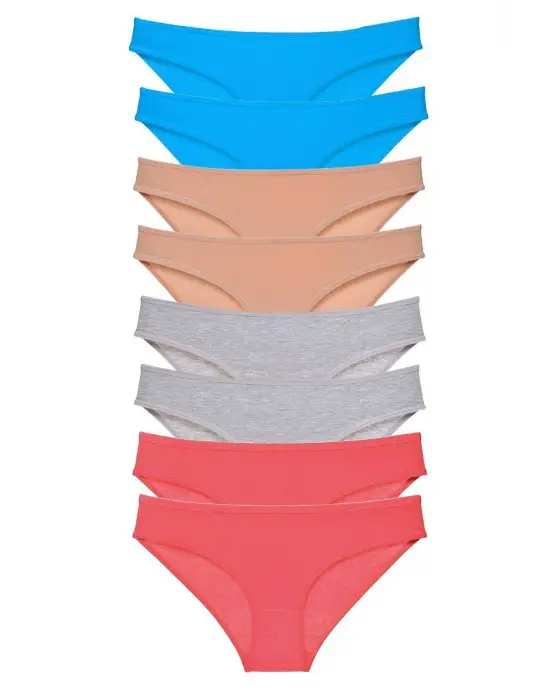 Modern Süper Eko Set Likralı Kadın Slip Külot