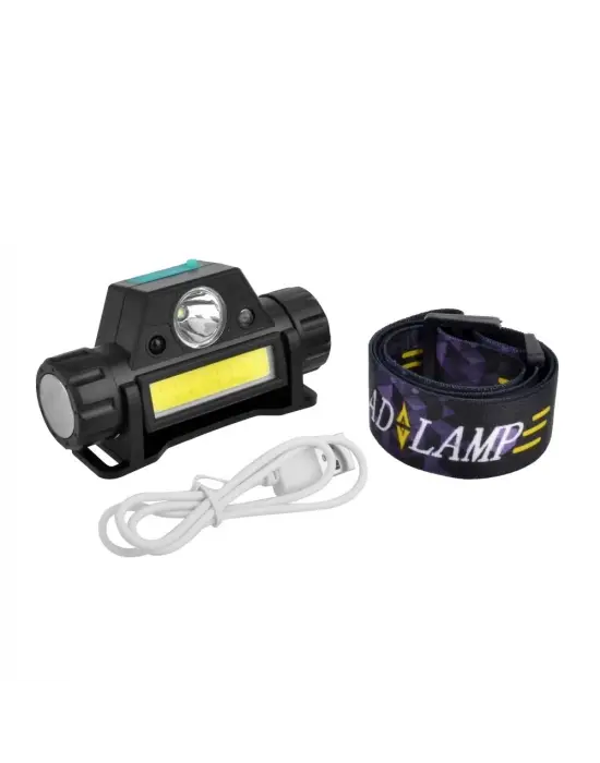 8 Saat Dayanıklı Şarjlı Sensörlü Mıknatıslı Kafa Lambası  Wt-055