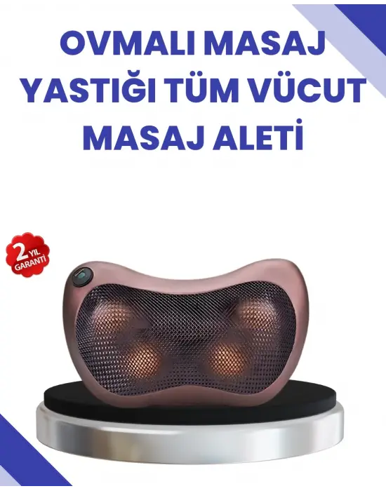 8 Toplu Derin Yoğurma Masaj Yastığı Ev Ve Araç Kullanımına Uygun
