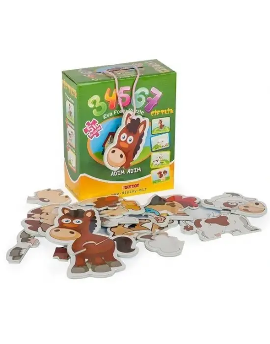 8018 KUT.PUZZLE ÇİFTLİK 3 4 5 6 7