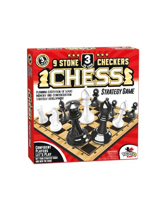 Omarı Satranç ve Dama Oyun Seti