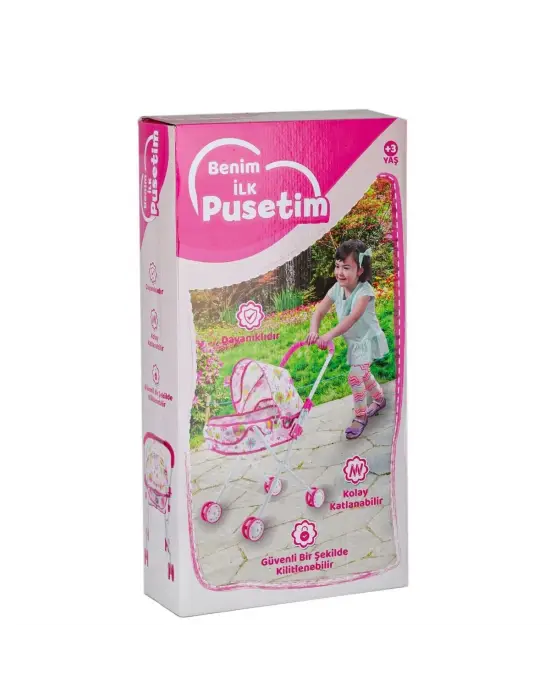 Omarı Çelik Gövdeli Katlanabilir Puset