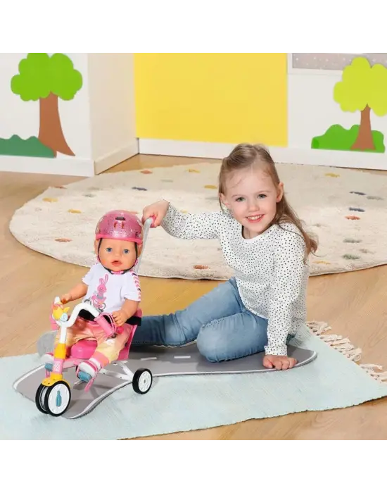 Omarı Çocuklar İçin Eğlenceli 3 Tekerlekli Bisiklet