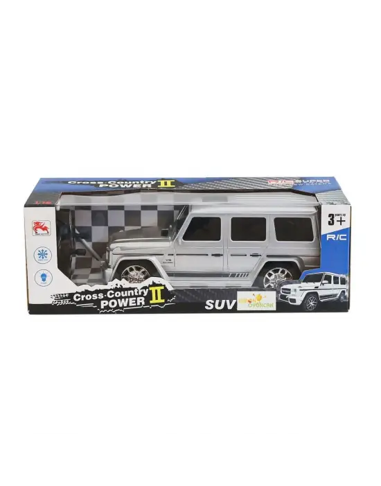 Omarı Şarjlı Kumandalı Jeep Araba - Çocuklar İçin Eğlenceli Oyuncak