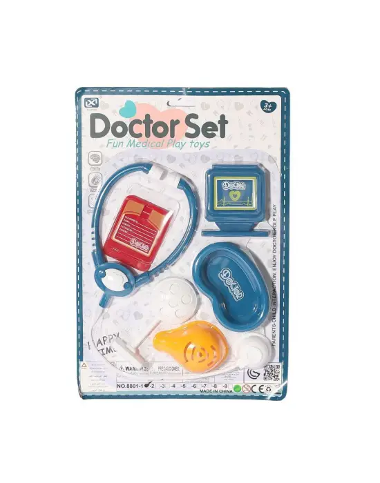 8801-1A-1 KARTELADA KLAS DOKTOR SETİ(Ürün oyuncaktır)