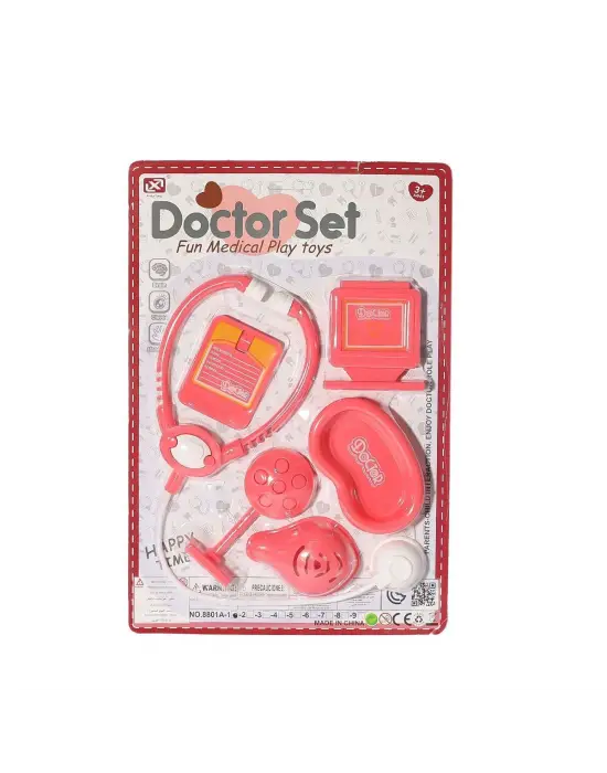 8801-1A-1 KARTELADA KLAS DOKTOR SETİ(Ürün oyuncaktır)