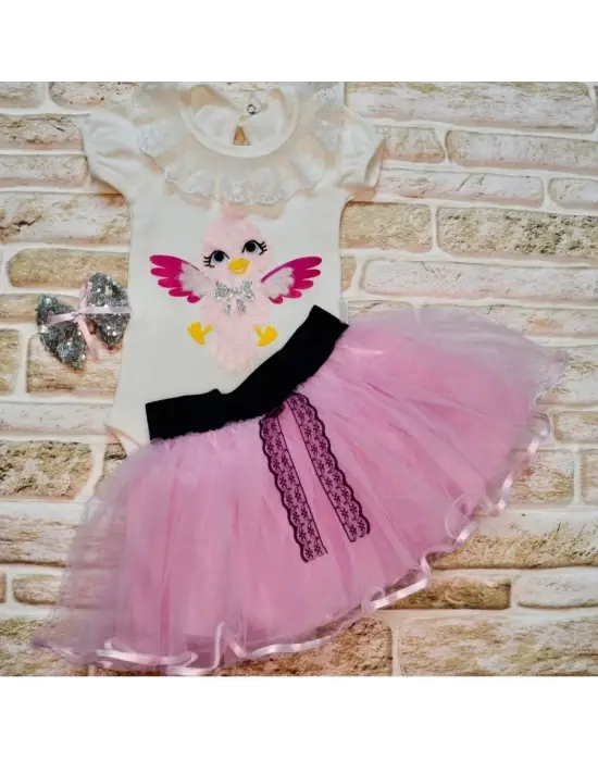 Göz Alıcı Bebek Takımı Lila