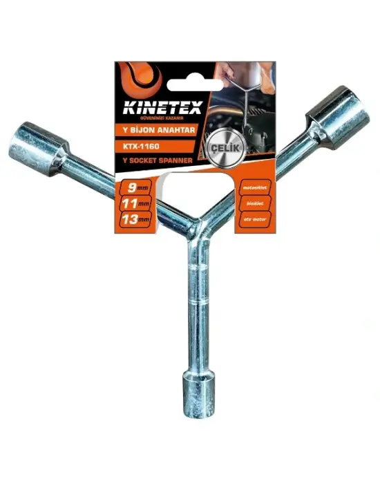 9 Mm - 11 Mm - 13 Mm Çelik Y Bijon