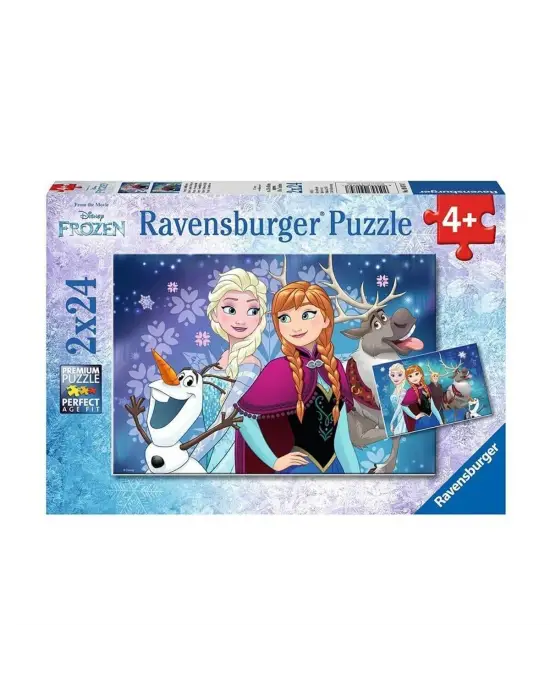 Omarı Frozen Kuzey Işıkları 48 Parça Puzzle