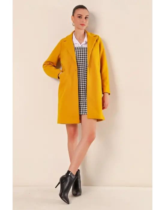 9085 Kaşe Kaban - Sarı