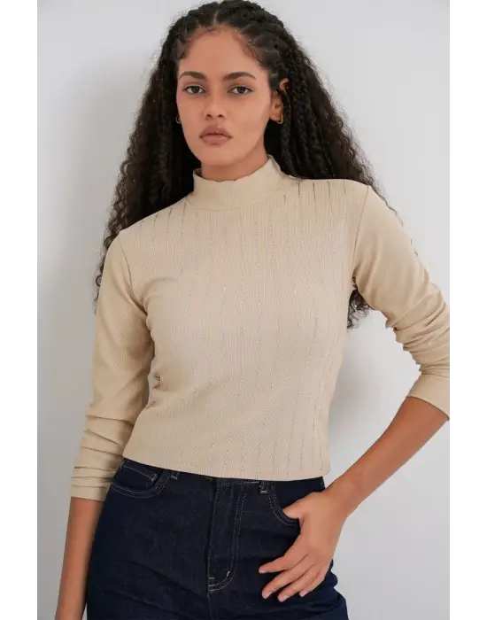 922 Taşlı Body - Bisküvi