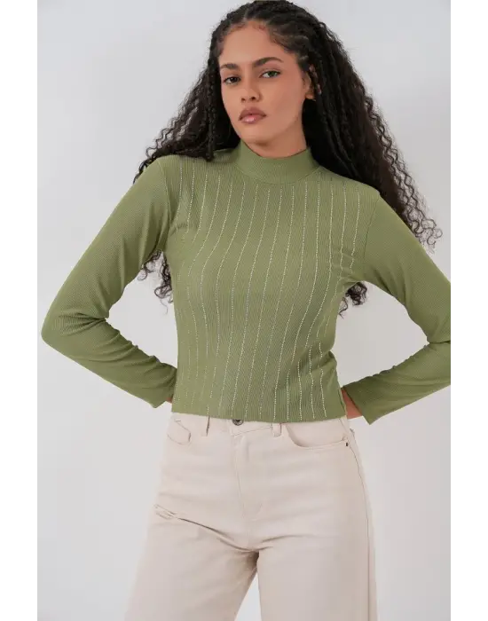 922 Taşlı Body - Çağla