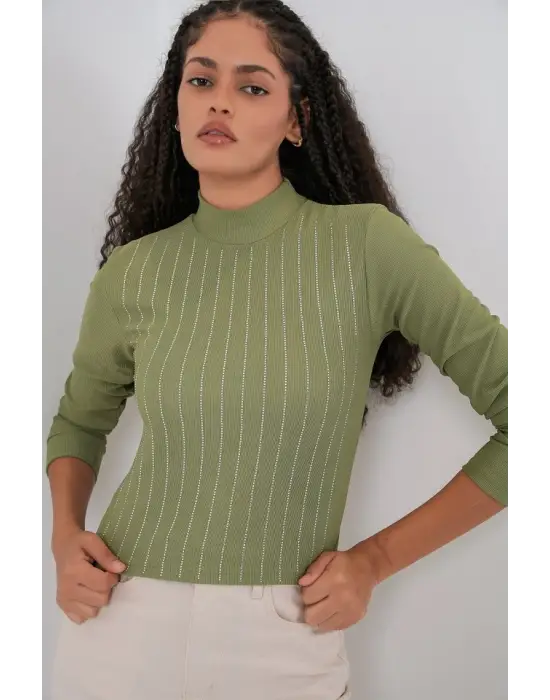 922 Taşlı Body - Çağla