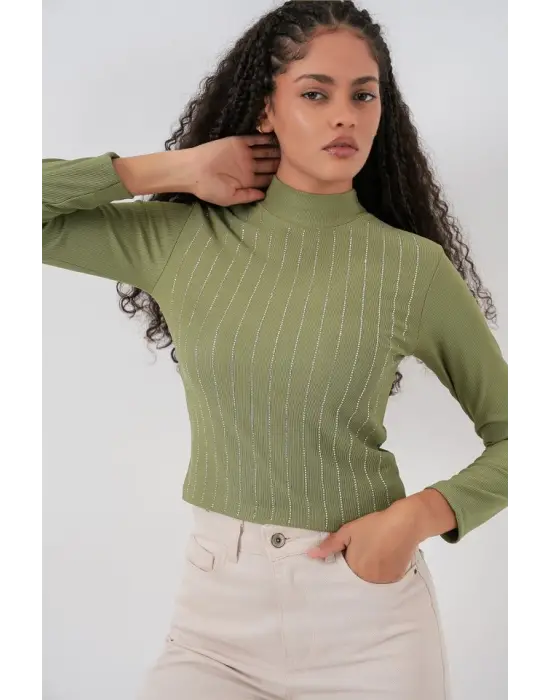 922 Taşlı Body - Çağla