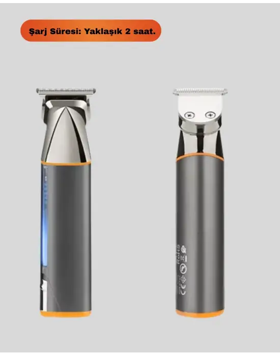 9’u 1 Arada Şarjlı Erkek Bakım Cihazı Saç Sakal Bıyık Ense Trimmer