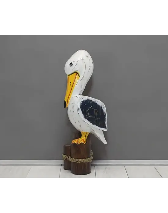 Ahşap Pelikan 50 Cm