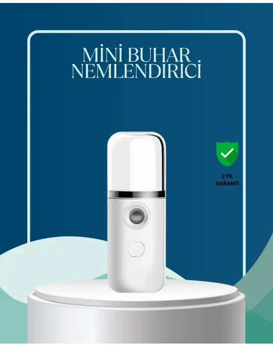 Akıllı Pro Teknolojili Şarjlı Nemlendirici – Portatif Cilt Ve Hava Nemlendirici Cihaz