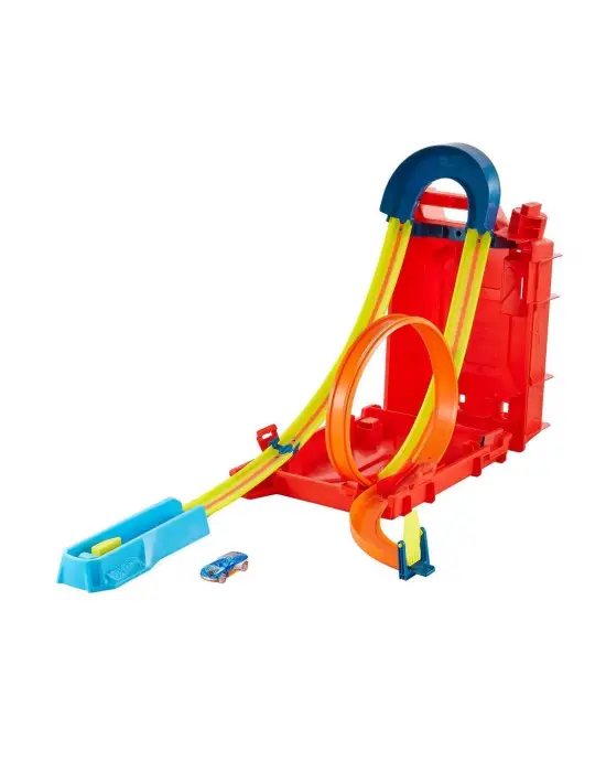 Omarı Eğlenceli Benzin Bidonu Akrobasi Seti, b Track Builder