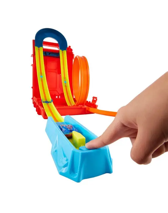 Omarı Eğlenceli Benzin Bidonu Akrobasi Seti, b Track Builder