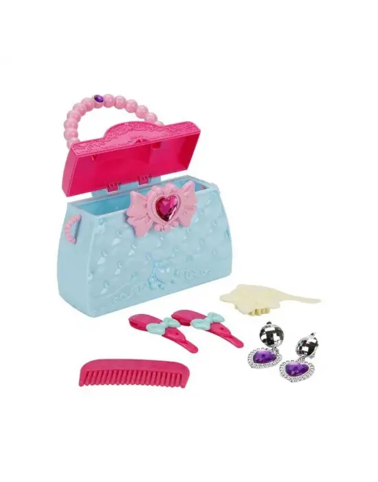 Aksesuarlı Makyaj Çantası  - BJ1350 -Mavi