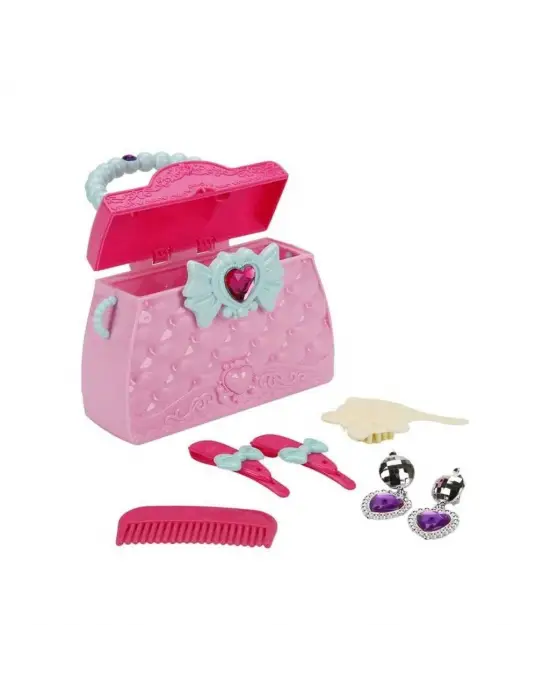 Aksesuarlı Makyaj Çantası  - BJ1350 - Pembe