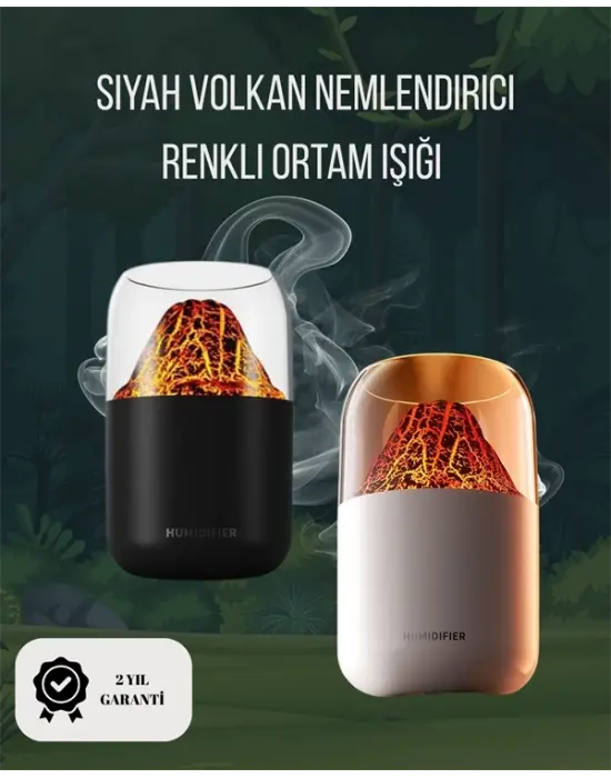 Alev Efektli Ultrasonik Difüzör