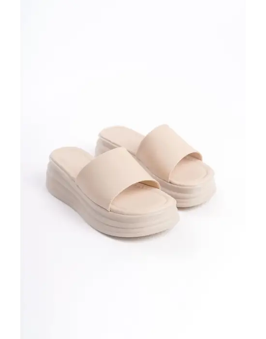 Şık Düz Topuklu Tabaan Bayan Terlik