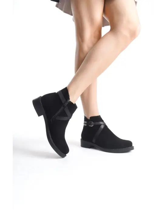 Rahat Tabanlı Süet Bayan Bot