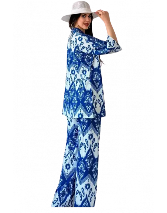 Trend Desenli Kimono Eşofman Takımı