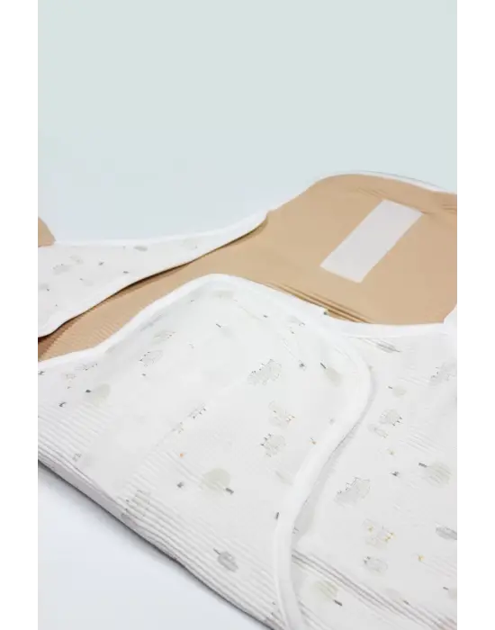 Always Dream Organik Bel Destekli Kundak 75101 Ekru Gri Siyah