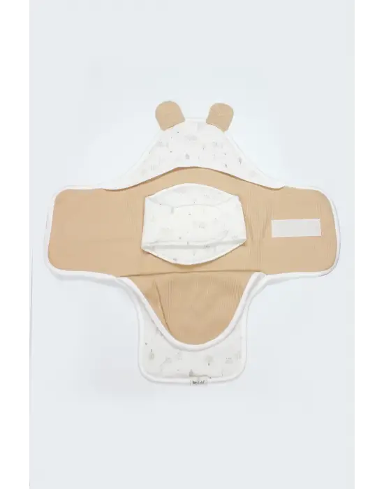 Always Dream Organik Bel Destekli Kundak 75101 Ekru Gri Siyah