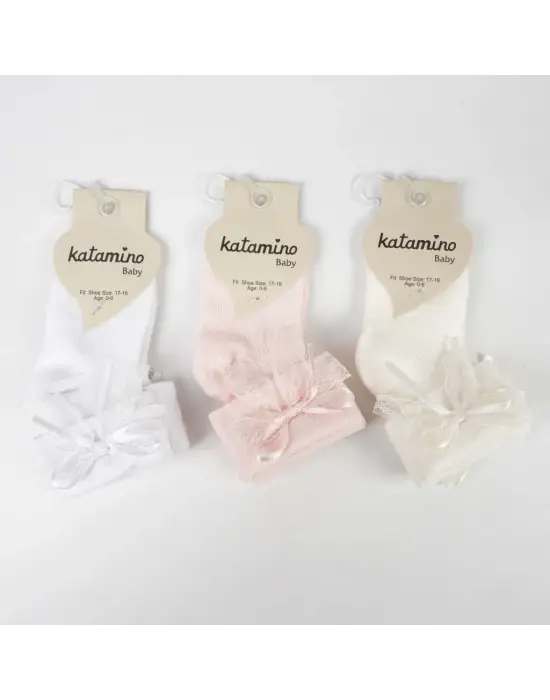 Anahid Aks Kız Bebek Soket Çorap K46310 Asorti