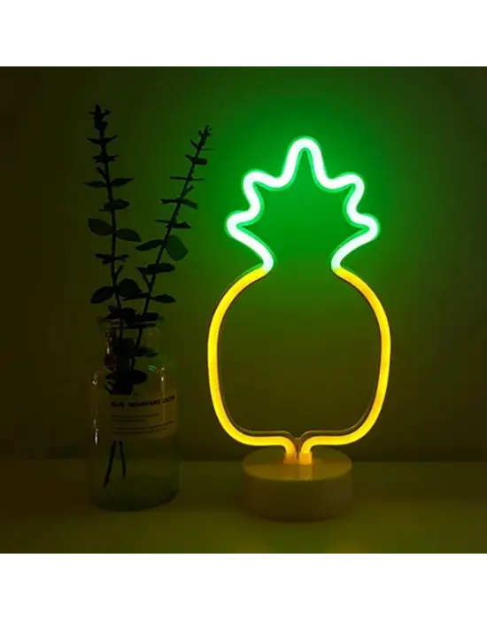 Ananas Neon Led Lamba