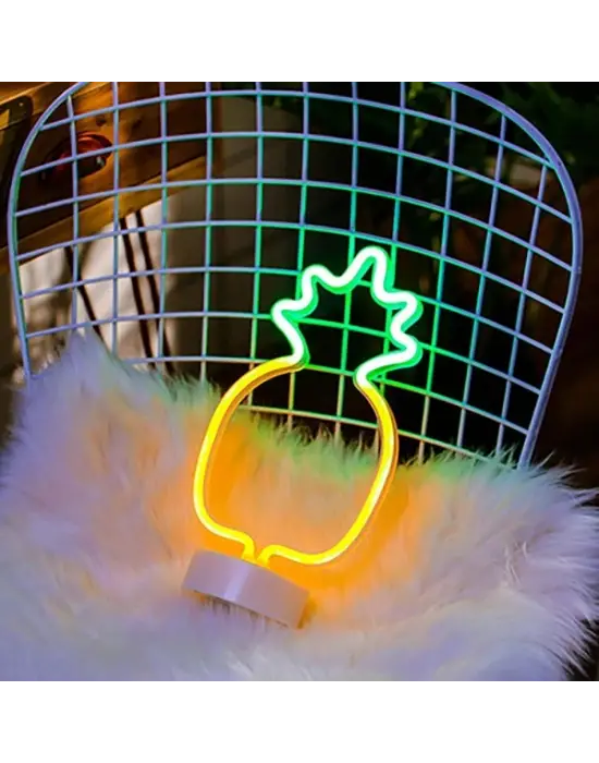 Ananas Neon Led Lamba