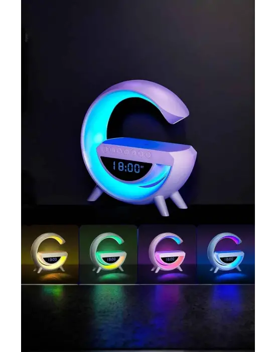 Android Uyumlu Akıllı Bluetooth Hoparlör Kablosuz Şarj Cihazı Standı