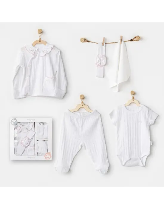 Omarı Yenidoğan Bebek Hastane Çıkış Seti - Have A Nice Day