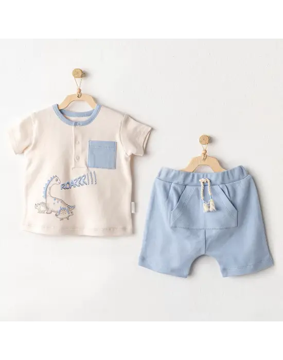 Andywawa Ac25915 Dino 2li Bebek Takım Blue