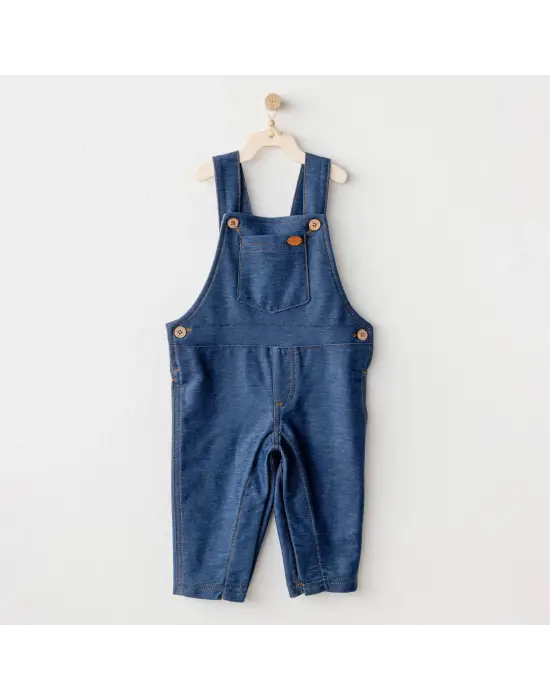 Omarı Rahat ve Şık Bebek Denim Salopet
