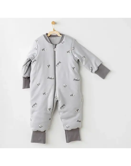 Andywawa Ac26035 Fiber Keep Smiling Uyku Tulumu 2,5 Tog Grey