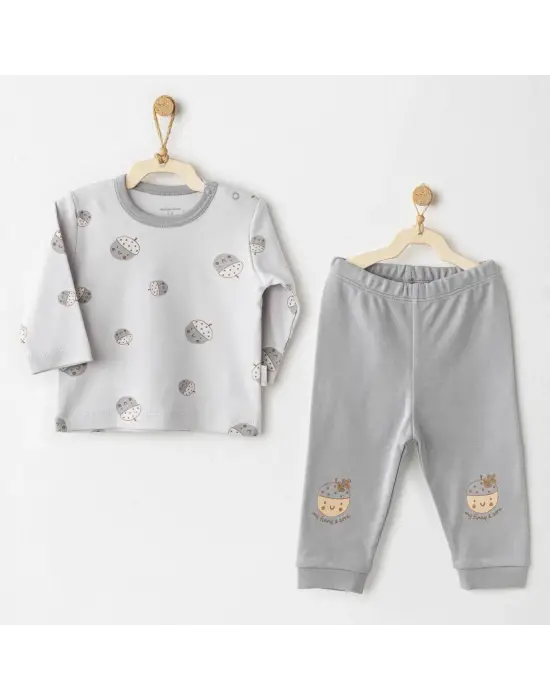 Andywawa AC26105 Hello Autumn 2li Takım Grey