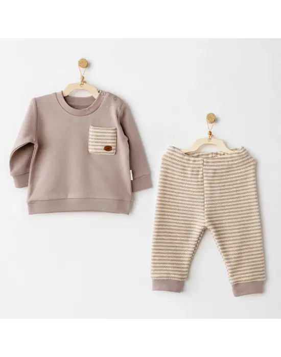 Andywawa AC26160 Tinny S Sheeps 2li Takım Beige