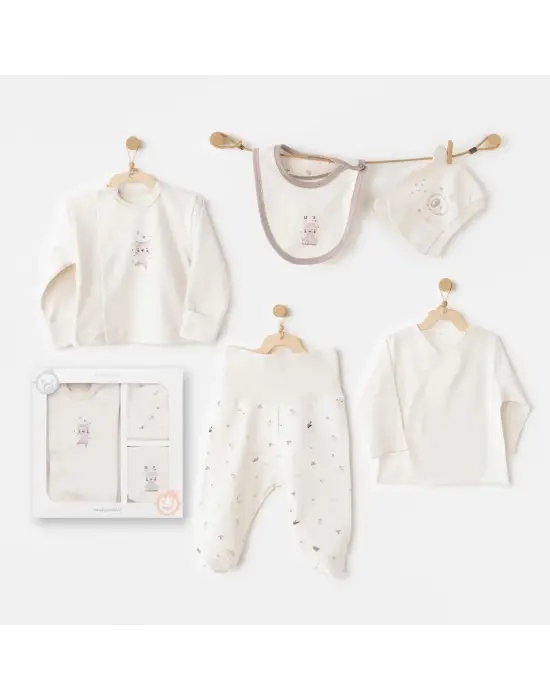 Omarı 5li Hastane Çıkışı Ekru Wardrobe