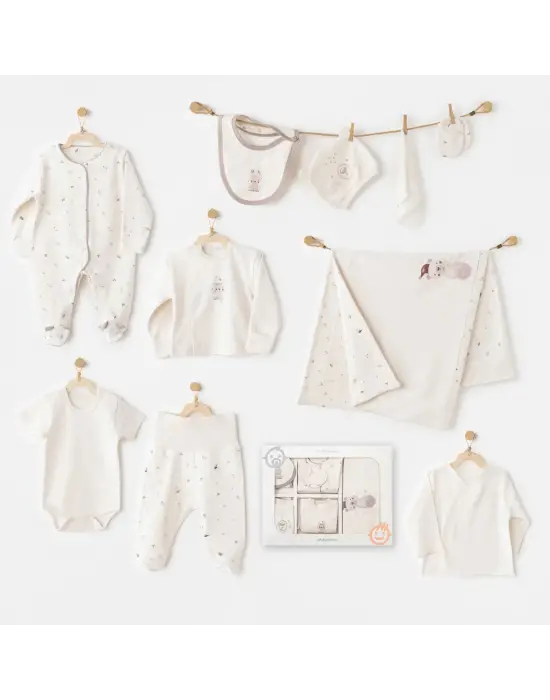 Omarı 10lu Ekru Hastane Çıkışı Çamaşır Dizilimi