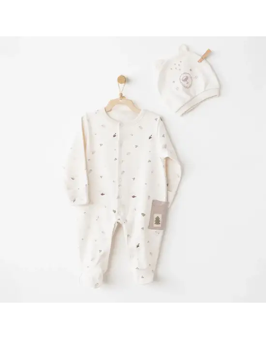 Andywawa AC26183 My 1 St Wardrobe Tulum Takım Ekru