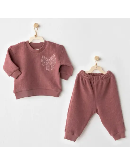 Andywawa AC26200 Casual 2li Takım Dusty Pink