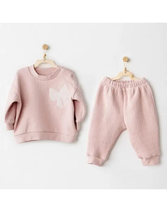 Andywawa AC26200 Casual 2li Takım Pink