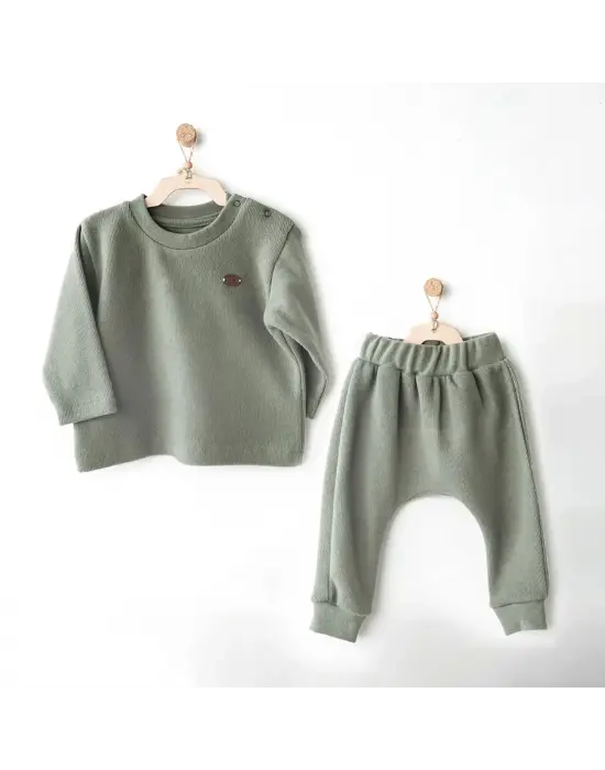 Andywawa AC26213 Casual 2li Takım Green