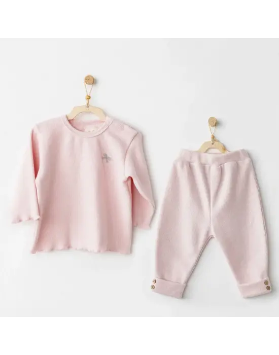 Andywawa AC26218 Casual 2li Takım Pink